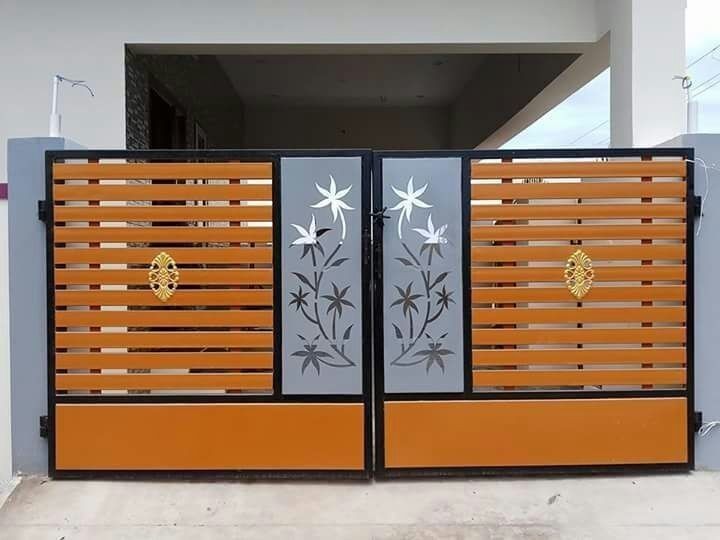 MS Gate with powder coating