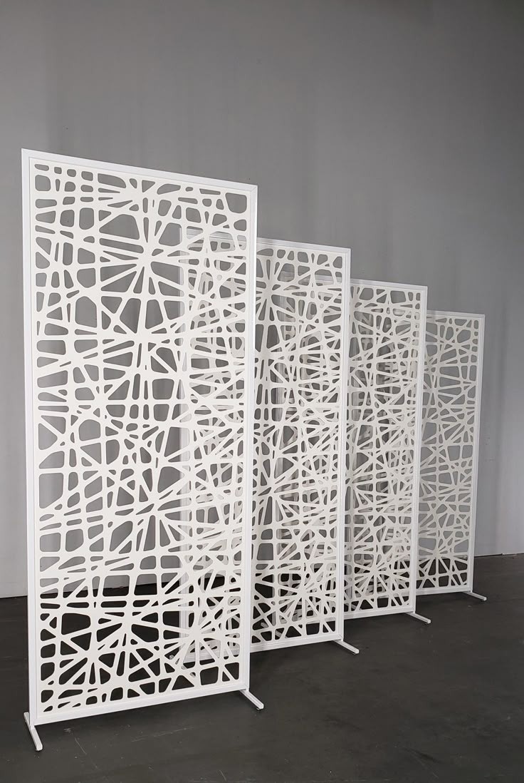 MS Room divider with laser cut design
